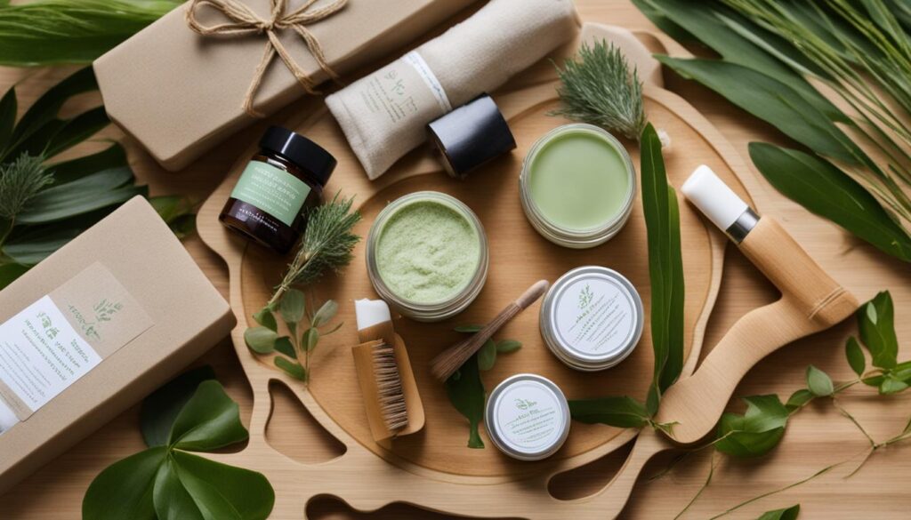 sustainable skincare and beauty products